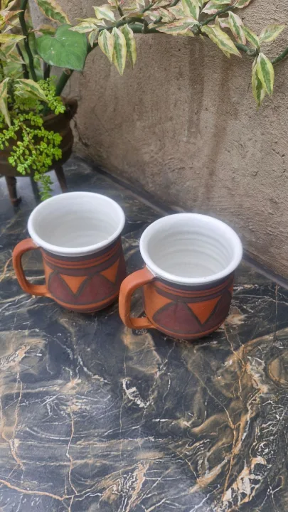 Hand Crafted Ceramic / Clay Mugs