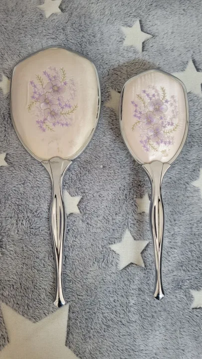 Vintage Mirror And Brush