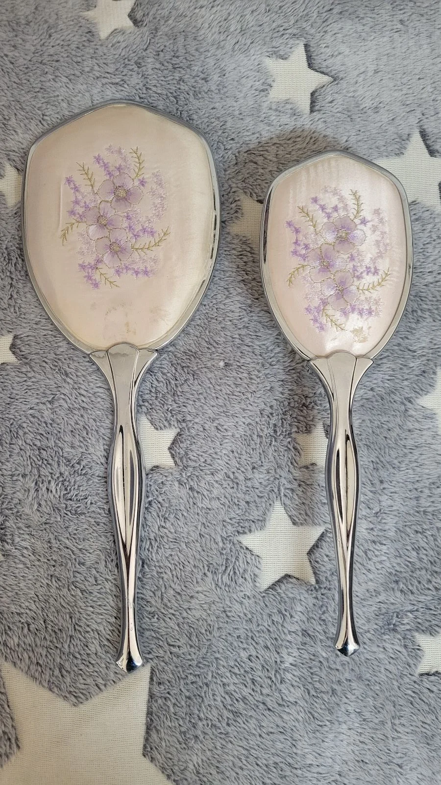 Vintage Mirror And Brush