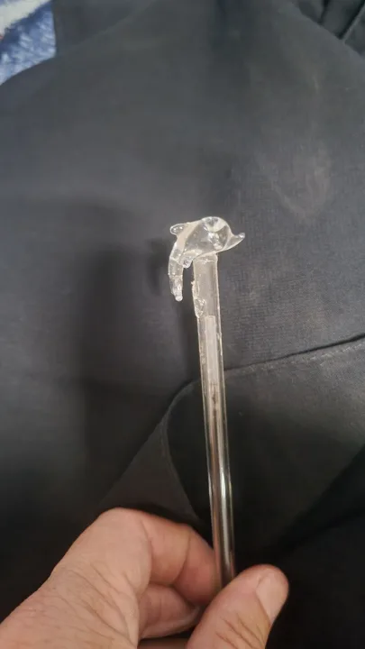 Glass Dolphin Pen