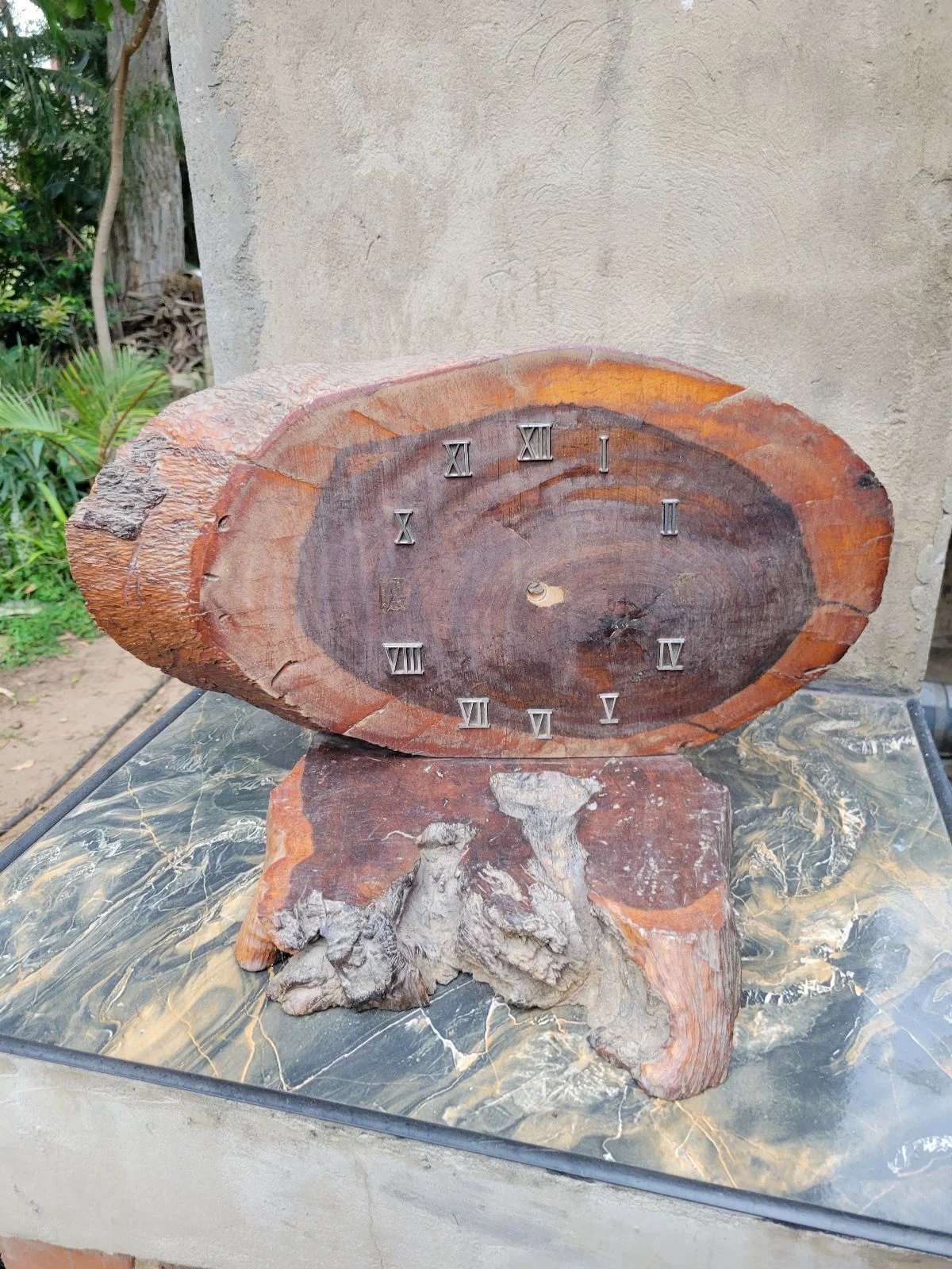 Heavy Wooden Project Clock