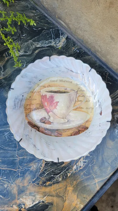 Hand Made Decoupage Wall Hanging