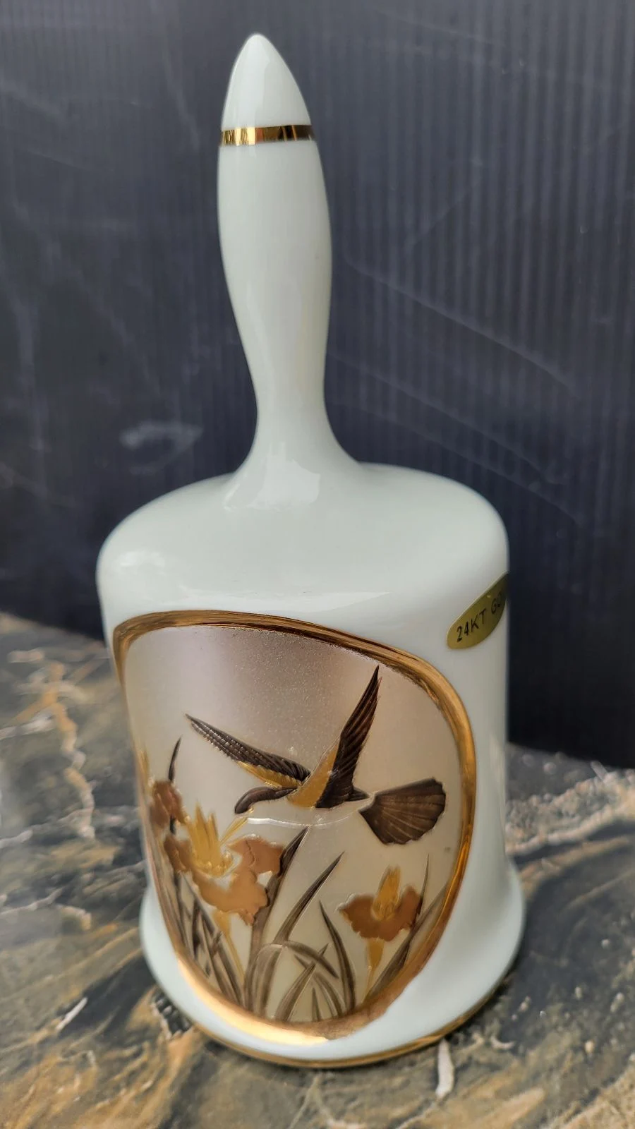 Japanese Art of Chokin Porcelain Bell