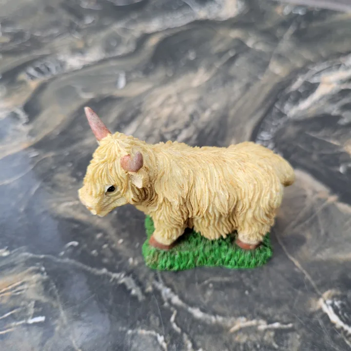 Miniature Highland Cow Ornament