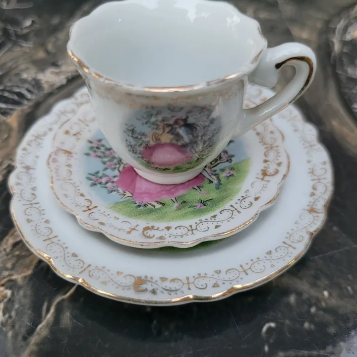 Miniature Vintage Cup & Saucers