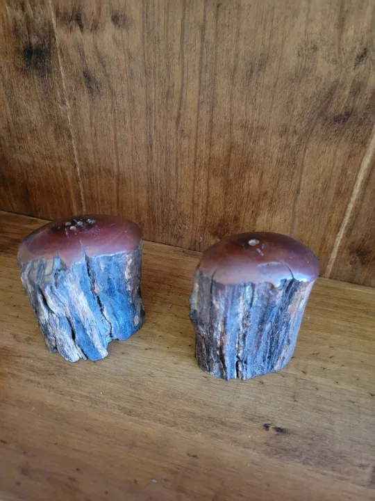 Handmade Wooden Salt And Pepper Shaker Set