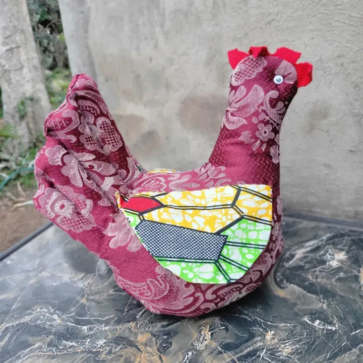 Handmade Chicken Door Stopper