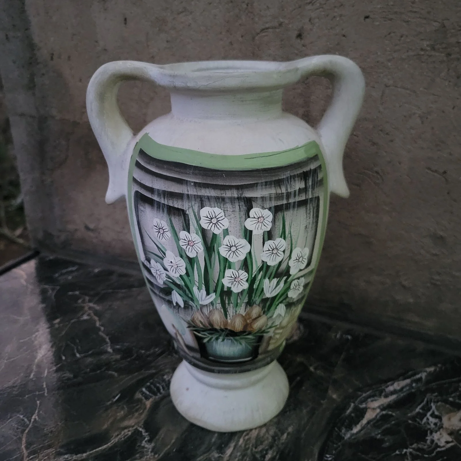 Hand Painted Vase