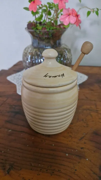 Honey Server With Wooden
