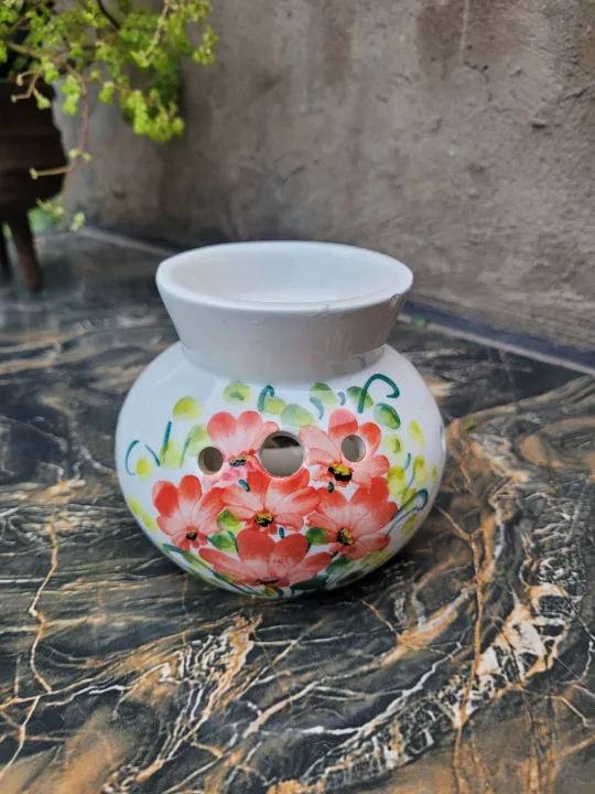 Ceramic Candle Essential Oil Burner