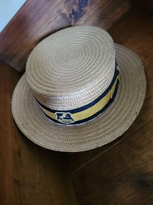 Vintage Men's Straw Hat