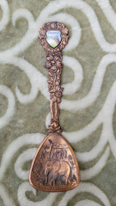 Rare Collectable Vintage Copper Teaspoon