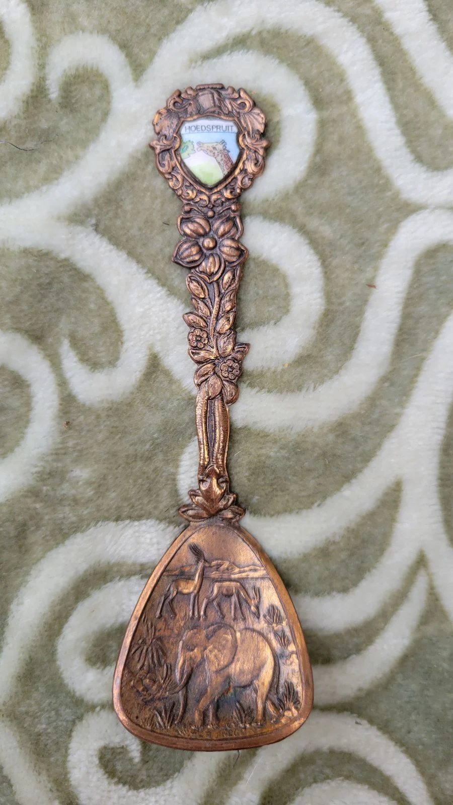 Rare Collectable Vintage Copper Teaspoon
