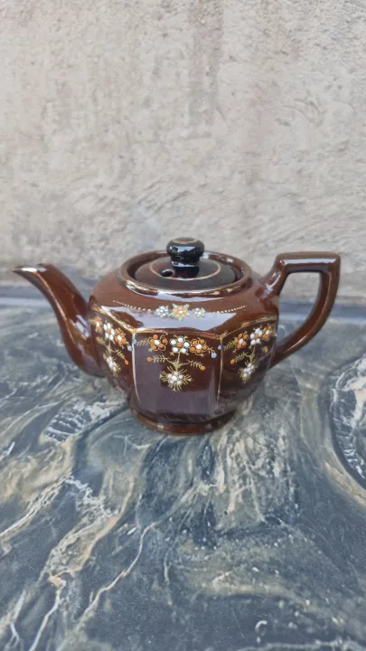 Vintage Collectable Japanese Moriage Teapot, Likely From