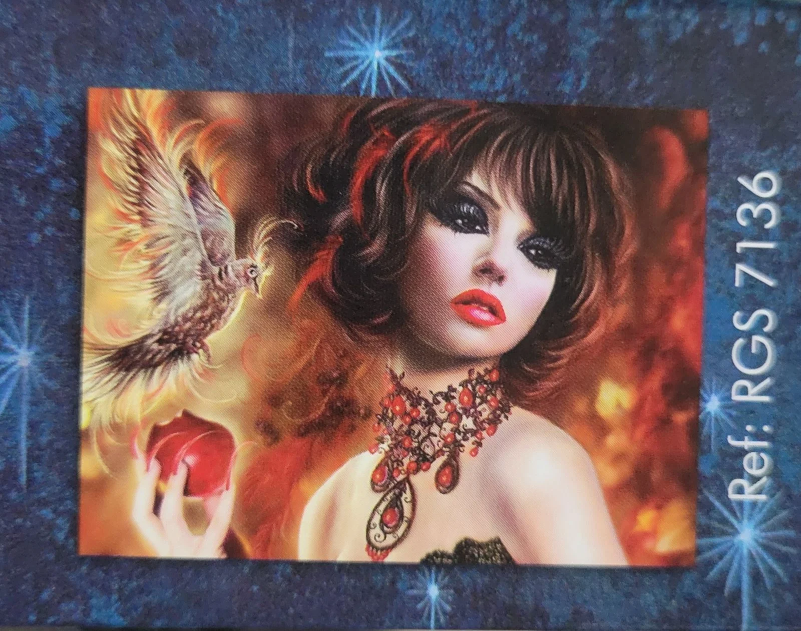 Lady In Red Puzzle