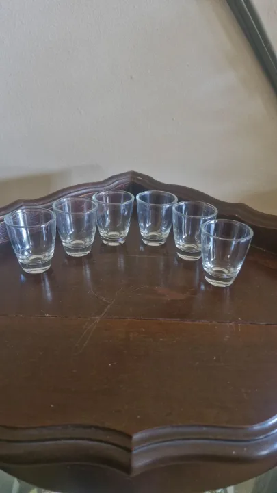 6 tot glasses. Price is for all.