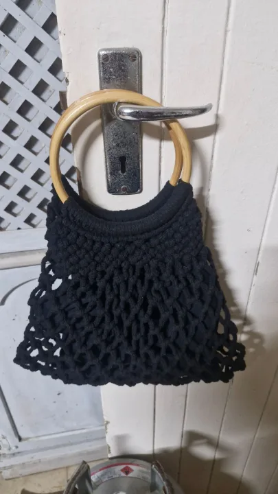 My Favourite! Small Little Woolen Netted Hand Bag