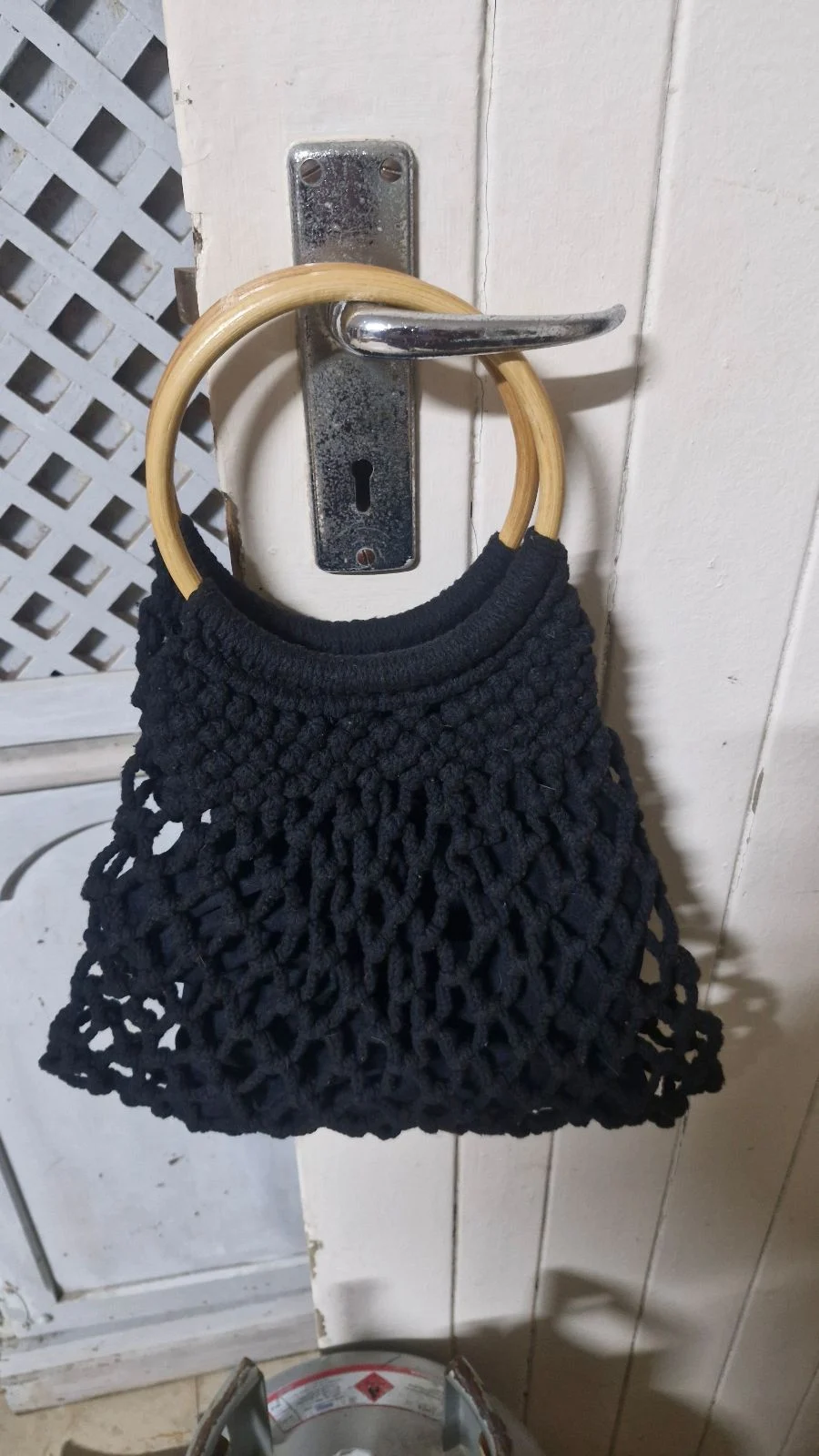 My Favourite! Small Little Woolen Netted Hand Bag