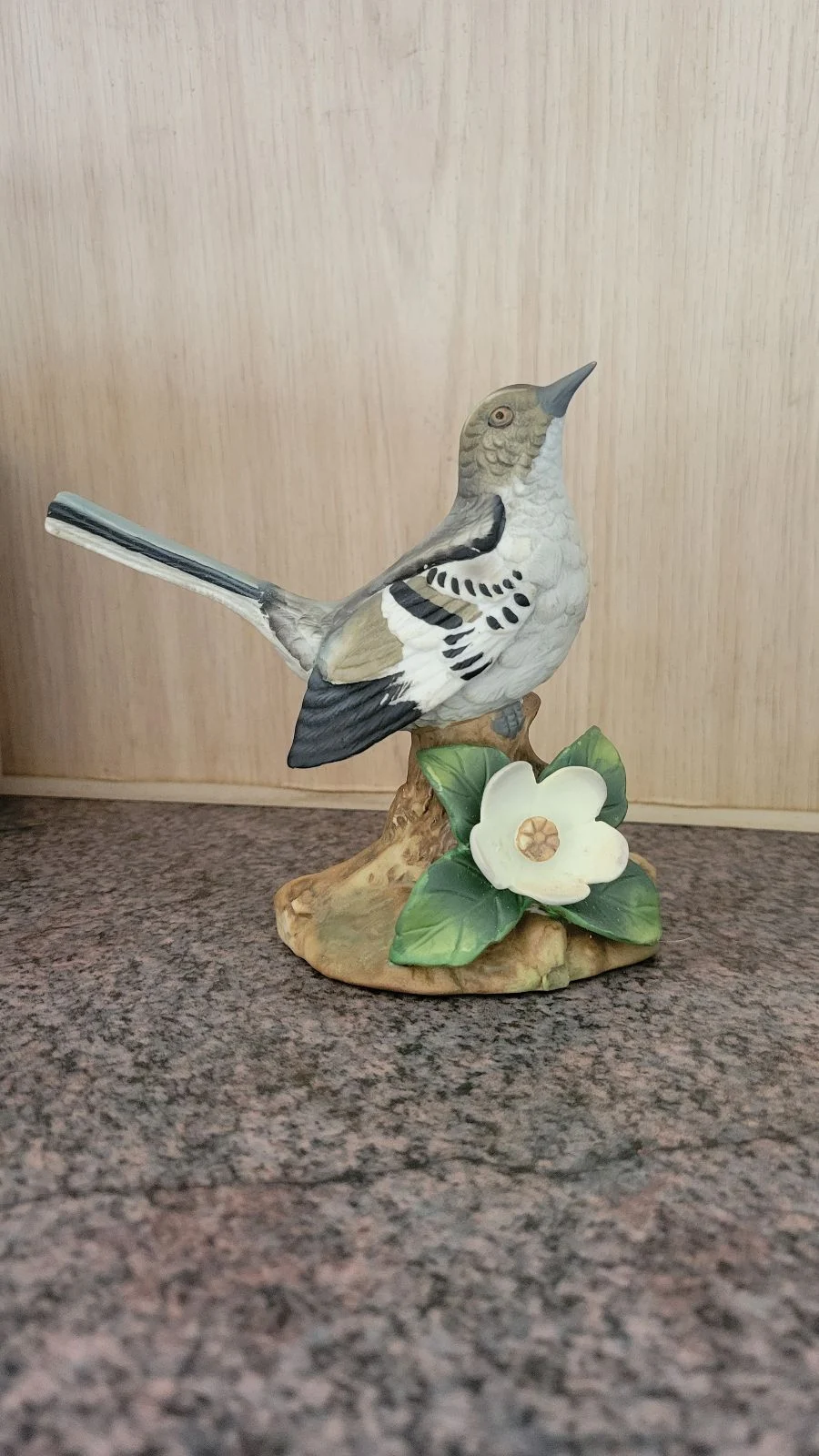 Hand Painted Mockingbird Ornament