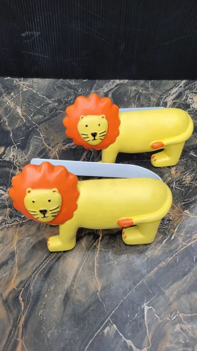 Children's Colourful Lions Curtain Tie Backs